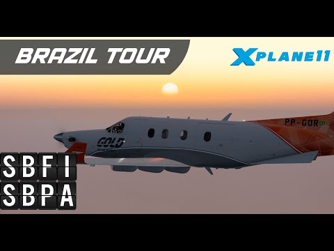 Volta ao Brasil IFR: Etapa Porto Alegre (SBFI) a Curitiba (SBPA) no Pilatus PC-12 via X-Plane 11