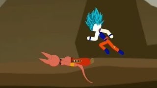 Goku Super Saiyan Blue Vs Champa Stick Fight Stick Shadow War Fight