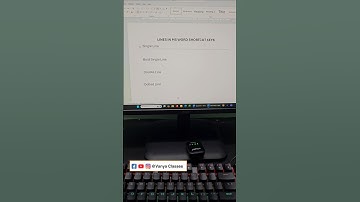 Different Types of lines in MS Word keyboard shortcut