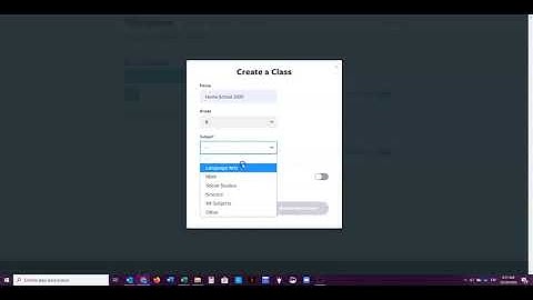 How to create a classroom in Flocabulary