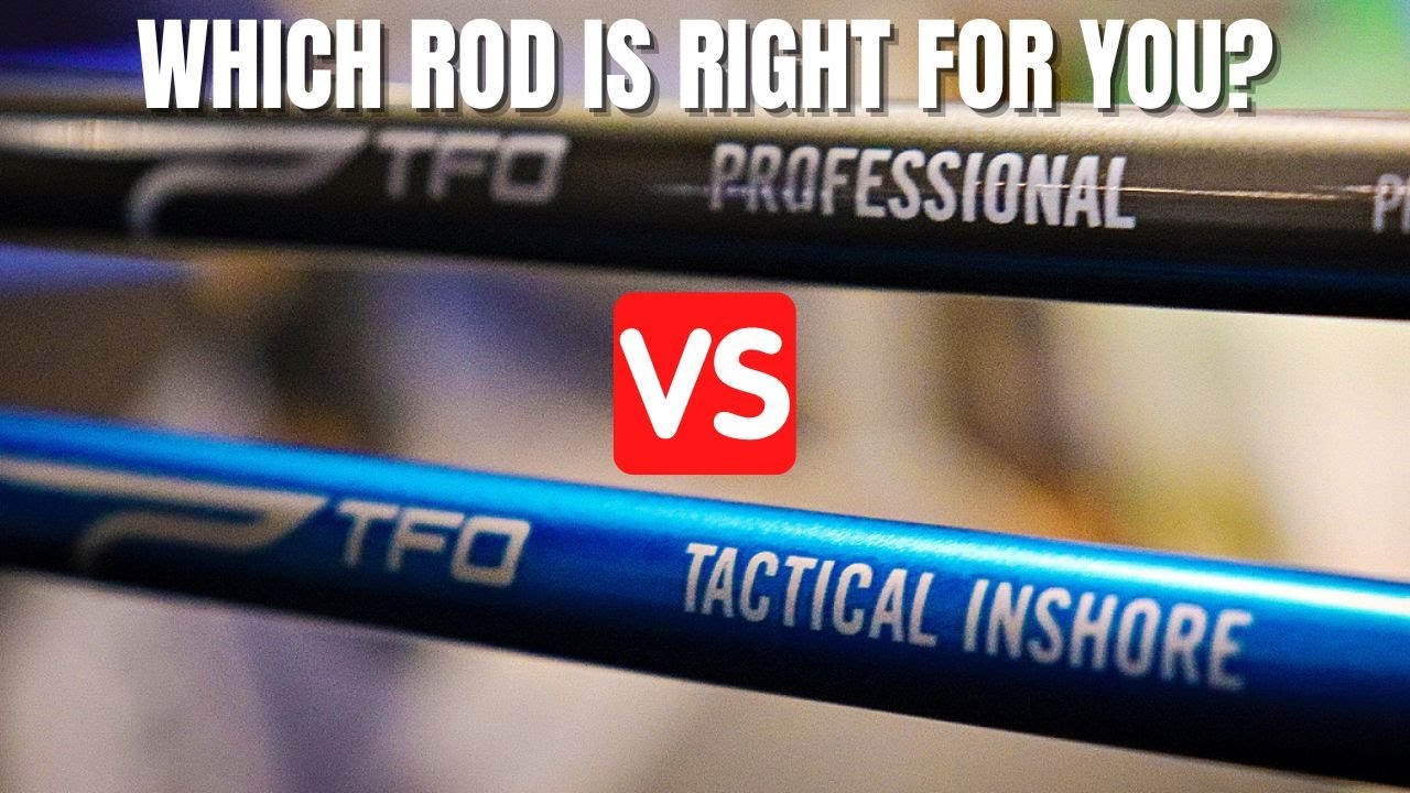 TFO Professional VS Tactical Inshore [Spinning Rod Comparison]