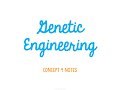 Genetic Engineering and Biotechnology Quiz
