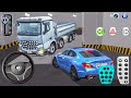 New Undercover Cop car Stuck in Parking Garage - 3D Driving Class - Car Game - 3D Driving Class 2026