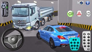 New Undercover Cop car Stuck in Parking Garage - 3D Driving Class - Car Game - 3D Driving Class 2026 screenshot 2