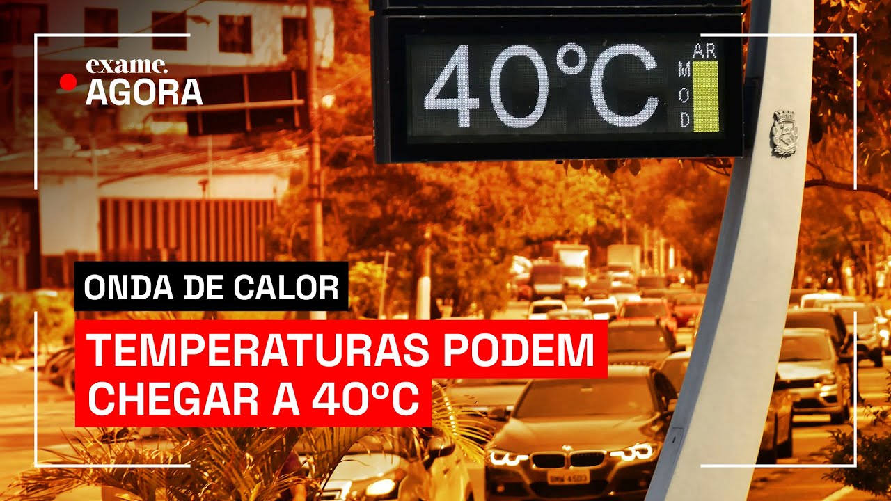 Onda de calor recorde afeta estados e temperaturas podem chegar a 40ºC