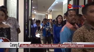 Radio DMS Ambon Raih Politeknik Award Kategori Radio Favorit