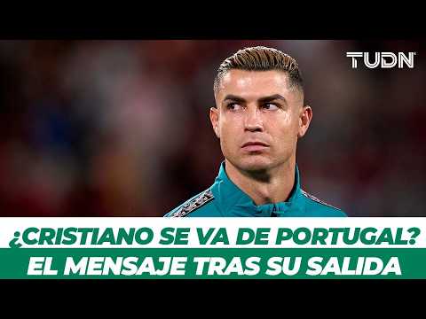 Cristiano Ronaldo says goodbye to Portugal and releases statement after leaving the National Team...