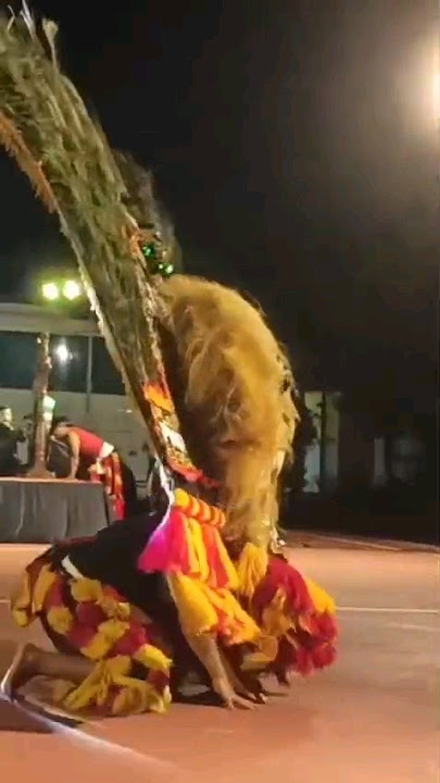 Atraksi Reog Ponorogo ala SMK 3 Pancasila Ambulu