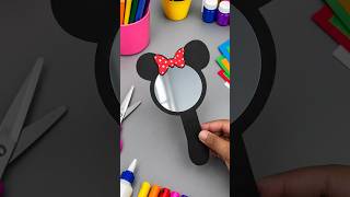 Paper sheet mirror design ideas for kids #shorts #youtubeshorts #viral #papercraft #art #trending