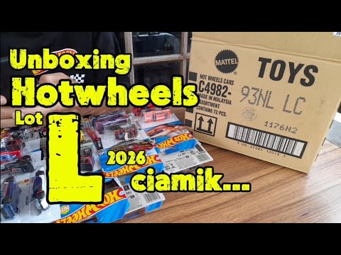 Unboxing hotwheels Lot L 2026 ciamik