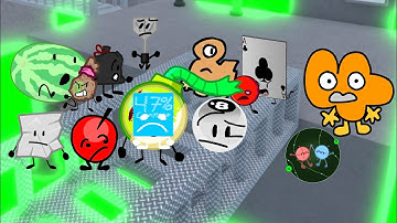 Find the BFB Characters: Every characters in Yoyle Factory, Meltdown area