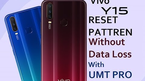Vivo Y15 PD1901BF Pattren Reset Without Data Loss With UMT PRO
