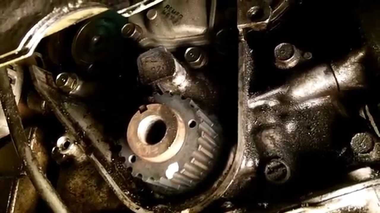 Mazda 626 I4 Timing Belt Water Pump Part 1 Video