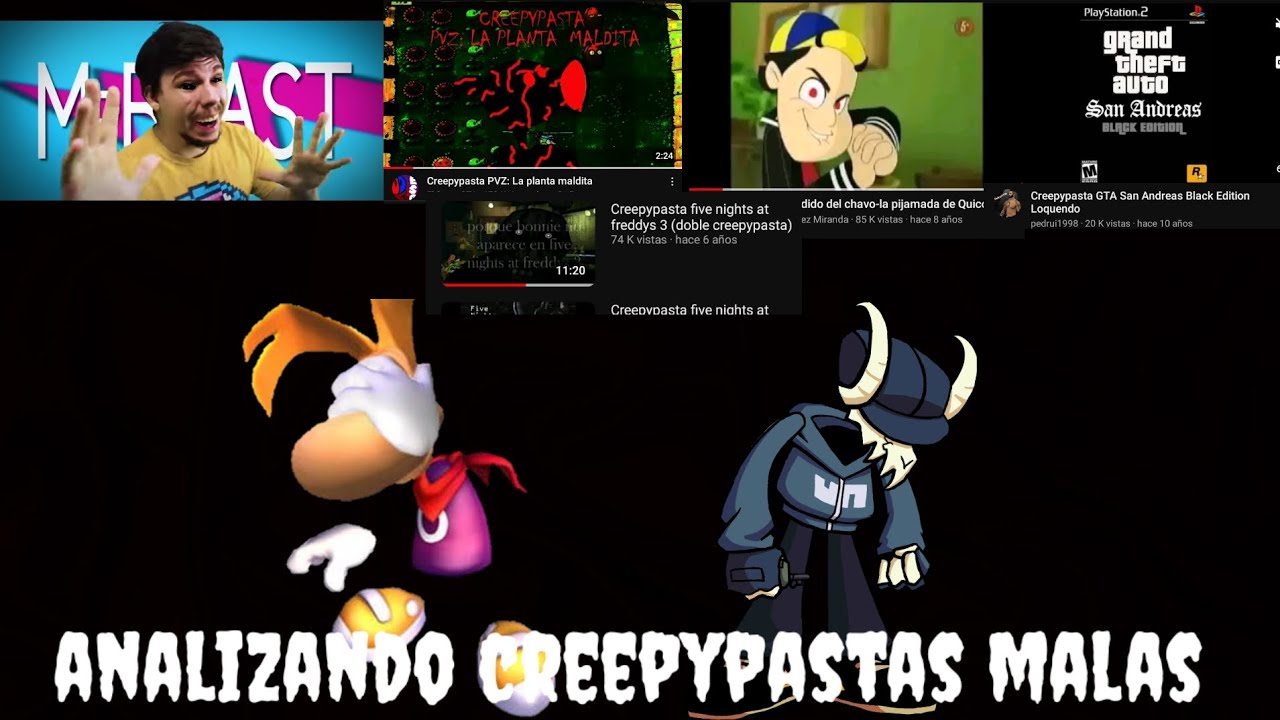 analizando Creepypastas muy malas (ft: @ElFunas3930)
