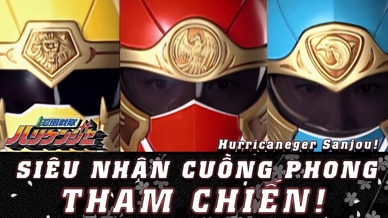 【Lời Việt Parody】Hurricaneger Sanjou!  - 「Siêu Nhân Cuồng Phong, Tham Chiến!」Moonatics Cover
