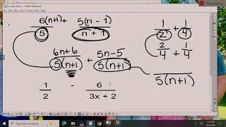 Alg II 9 2 notes