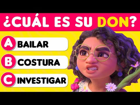 ¿Cuánto sabes de "Encanto"? Nivel Difícil 🌺🌈 Trivia Encanto Disney | Encanto Test