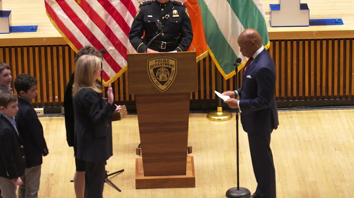 Swearing-In Ceremony for Commissioner Jessica Tisch