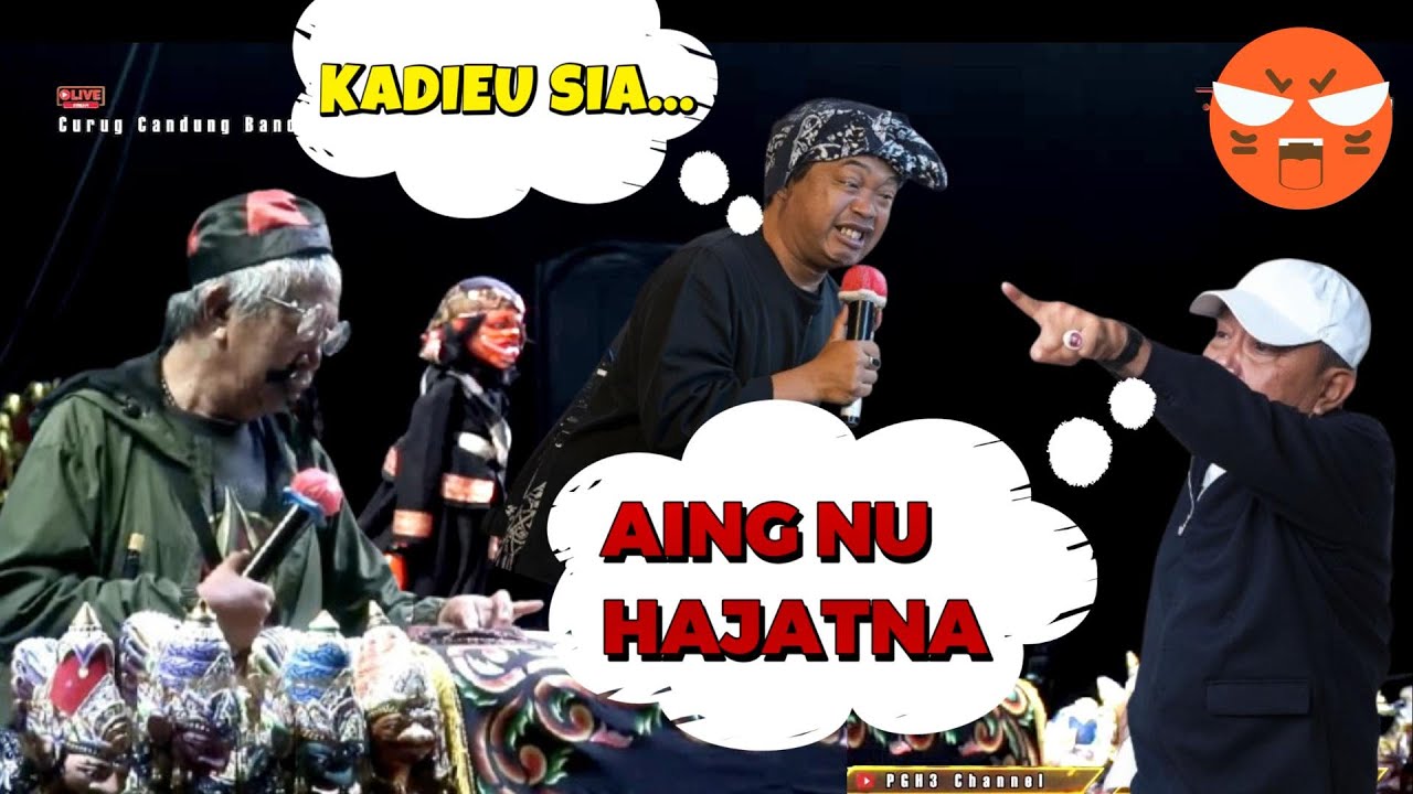 TEU DI AJEN KU OHANG, APIH A.W NAEK PITAM AKHIRNA DI PANGGUNG RIBUT DATANG ADE BATAK