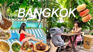 Vlog | 3박 5일 방콕 여행 브이로그🇹🇭  | 파워 J가 핫플 카페&맛집 콕📌 찍어드림 ep.2 (룸피니공원, 로띠, 태방이, 릉루엉, 응커피, 아이콘시암)