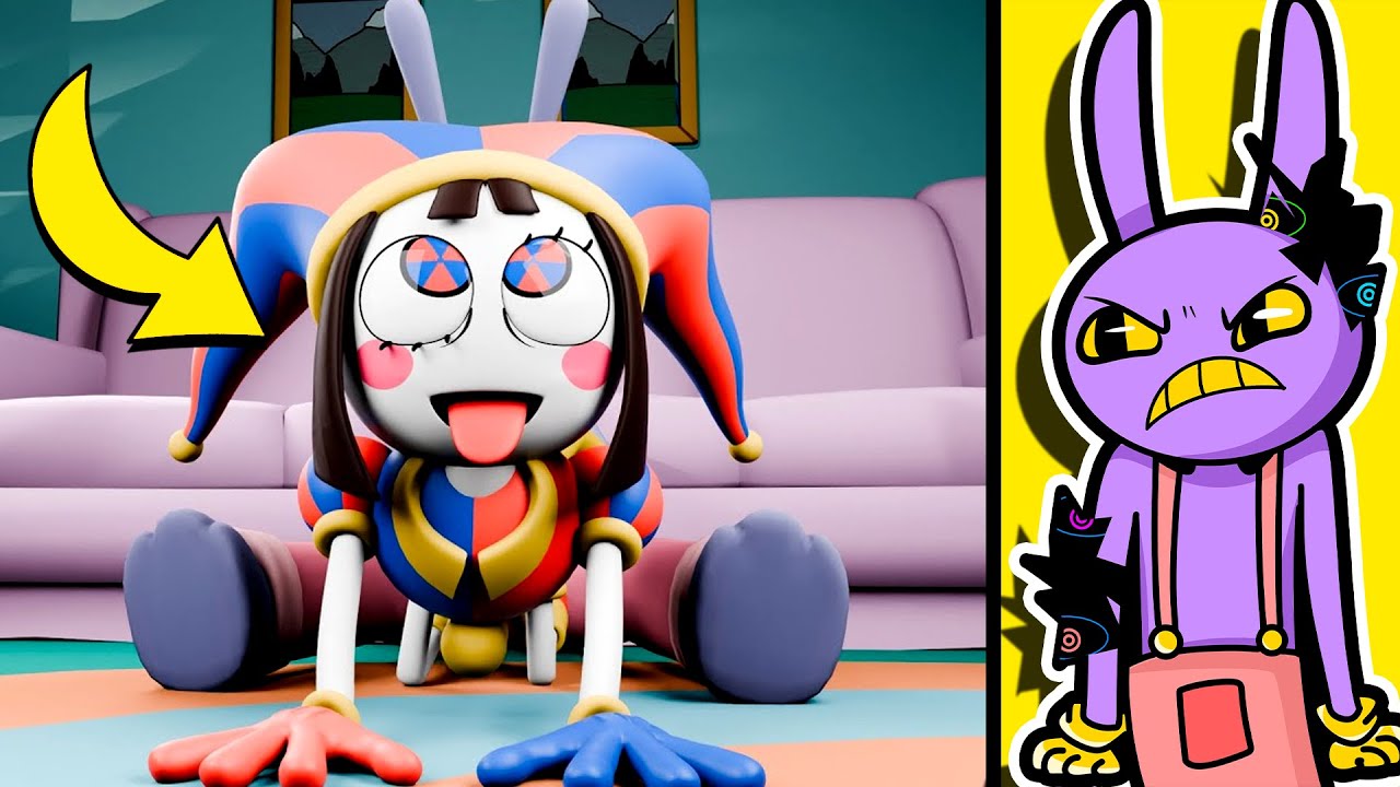 Delicious JAX Pomni x Jax The amazing digital circus Jax react to