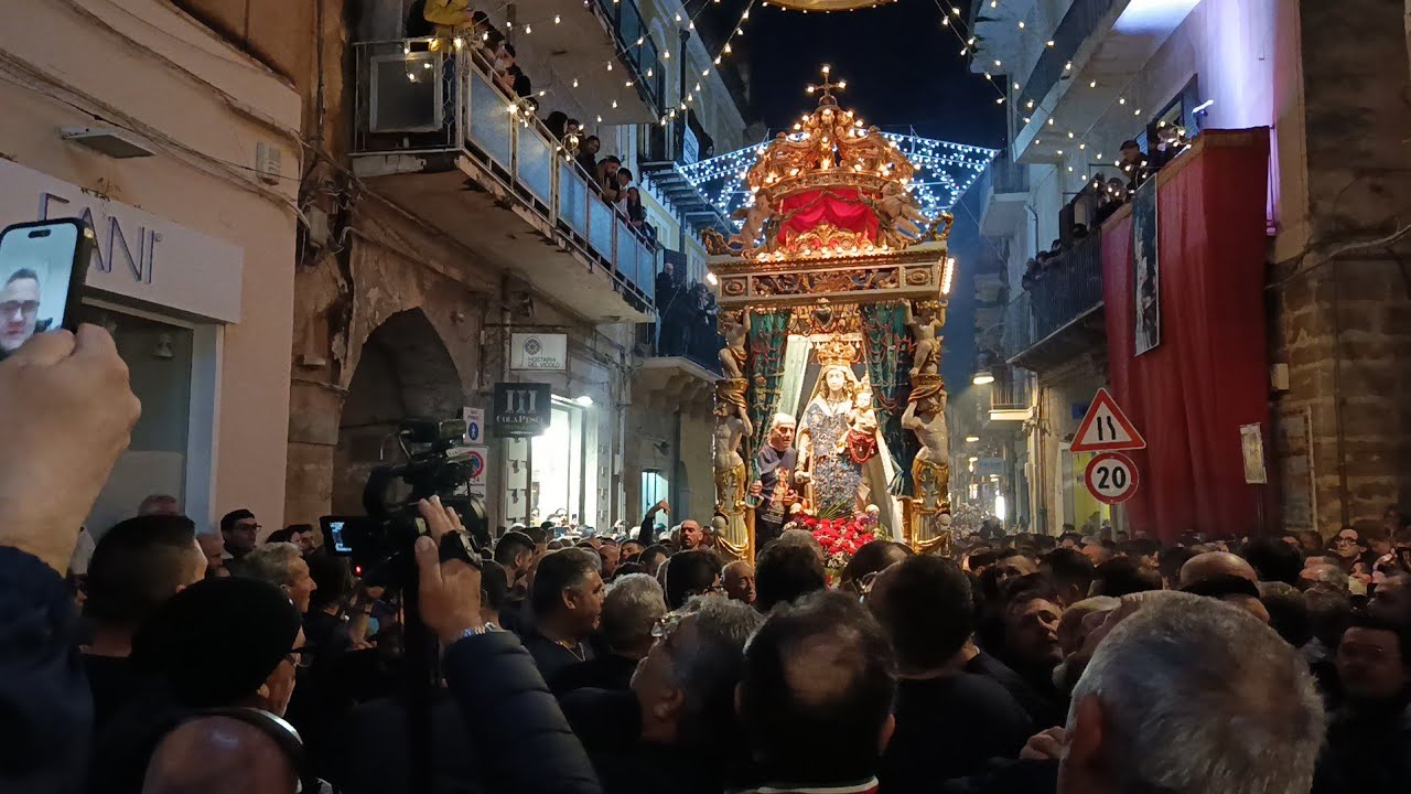 Sciacca, processione Madonna del Soccorso - 2 febbraio 2026, 400° anniversario.