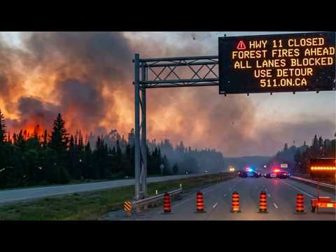 🚨 Ontario Wildfire Emergency | 74 Fires Out of Control & Smoke Reaches Toronto
