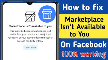How to Fix Facebook Marketplace lsn