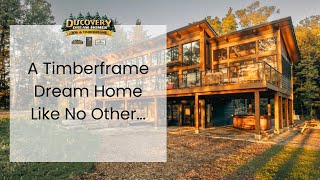Hybrid Timberframe Tour @discoverydreamhomes