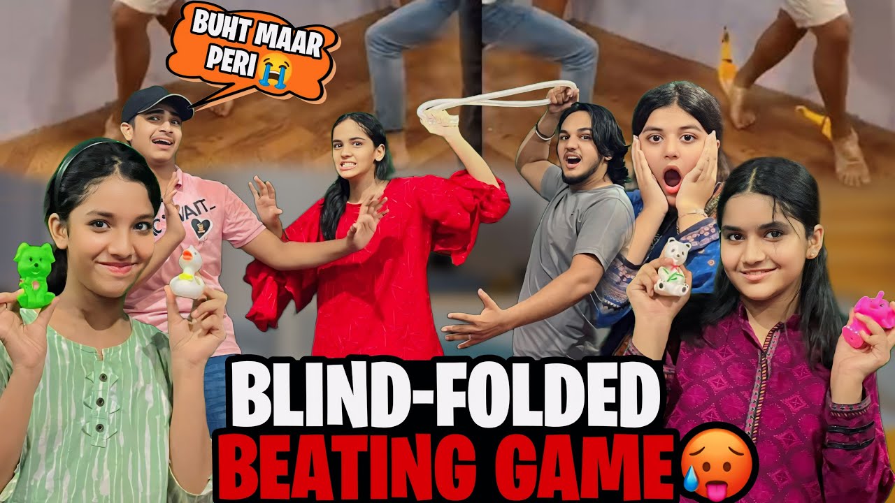 FUNNY BLIND FOLDED // CHUCHU GAME // BHT MAR PARI