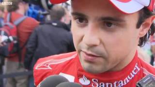 Information Interview with Felipe Massa after Qualifying for the Hungarian GP Guide