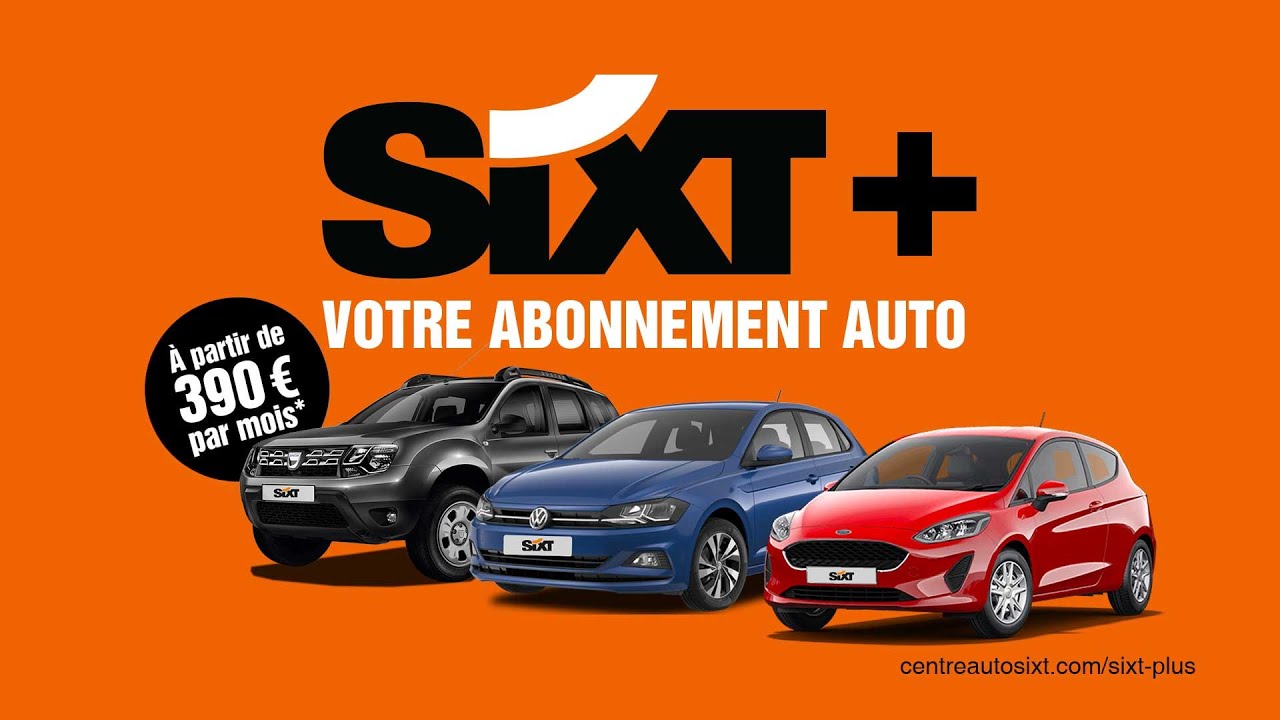 Sixt Plus : votre abonnement auto