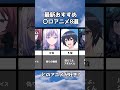漢が超超好きなアニメ8選