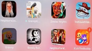 Troll Face Quest Video Game, Bendy Run, Kick The Buddy, Branny, Granny Kick Neighbor screenshot 4