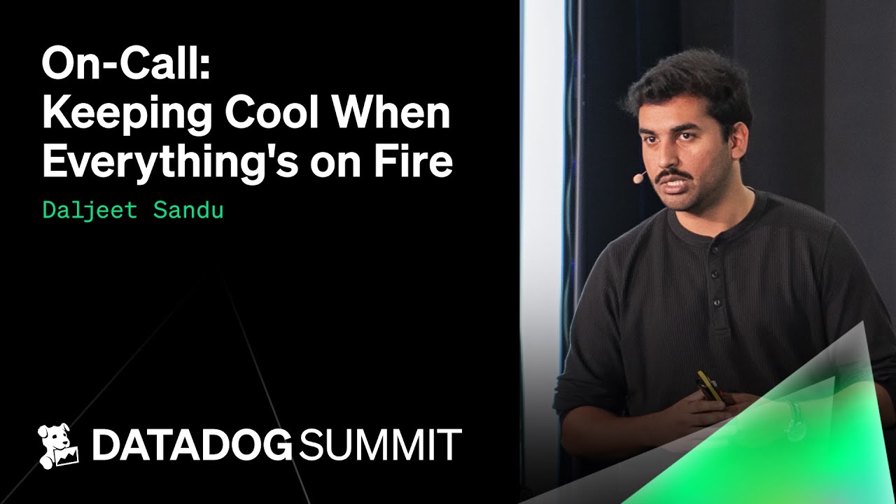 On-Call: Keeping Cool When Everything's on Fire