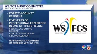 WS/FCS is looking for qualified community members to join the Audit Committee