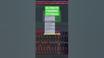 Automatic Panning Tutorial | FL Studio #shorts
