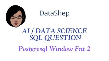 Employee Salary SQL walk thru part 2 - Using Window Functions in Postgresql