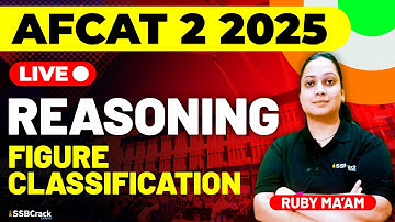 AFCAT 2 2025 Exam Reasoning Live - Figure Classification