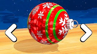 Going Balls - CHRISTMAS Red Ball & Winter Map! Race-493