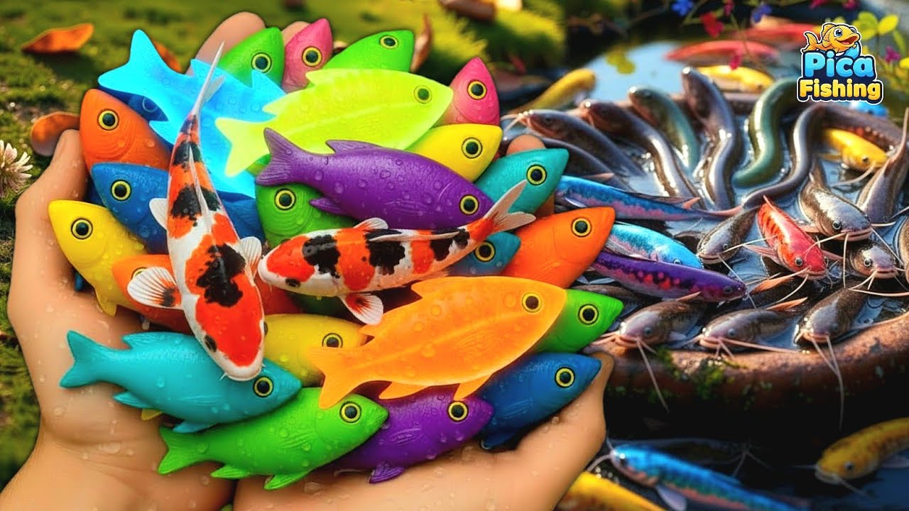 I Didn’t Expect This! Colorful Surprise Eggs with Stunning Aquarium Fish Inside