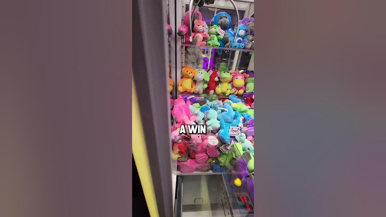 HACK To WIN at a Rigged Claw Machine #shorts HACK To WIN at a Rigged Claw Machine #shorts
