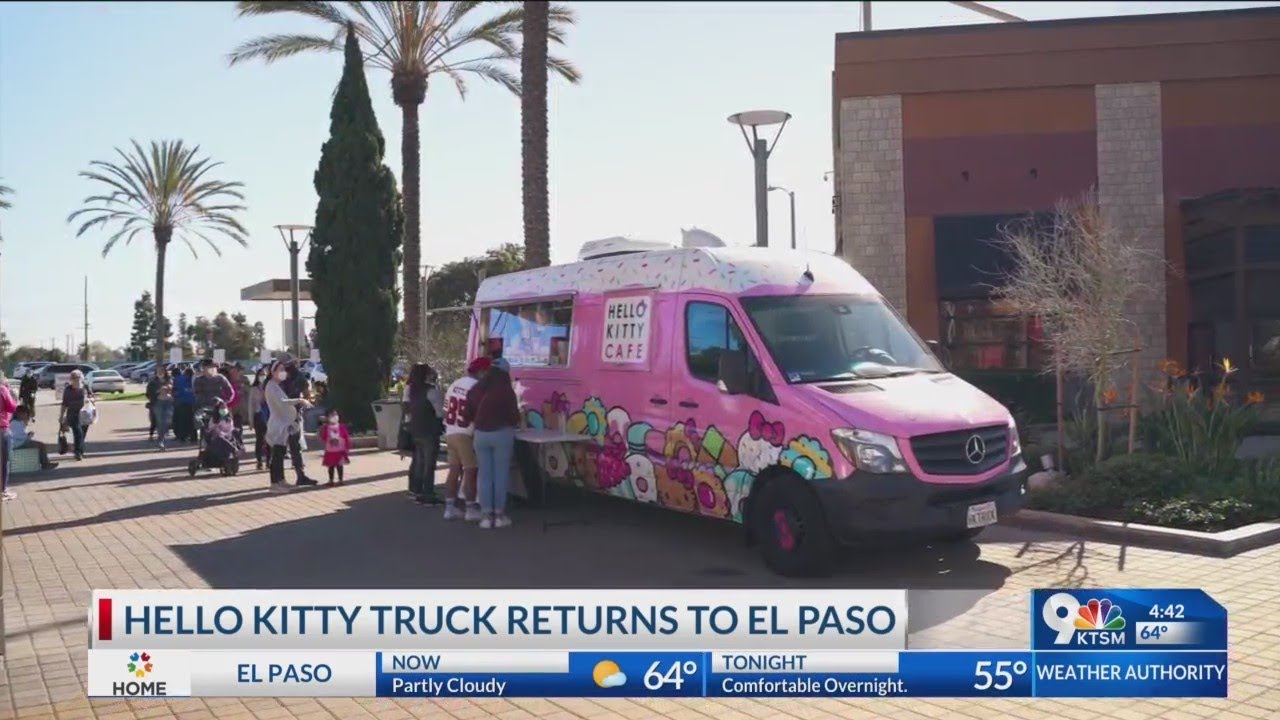 Finally got to visit the Hello Kitty Cafe Truck on my 1st trip to