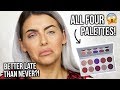 TESTING MORPHE X JACLYN HILL VAULT COLLECTION! ALL FOUR PALETTES - FIRST IMPRESSIONS + REVIEW