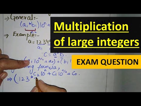 multiplication of large