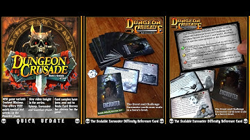 Dungeon Crusade - Intermission: Update - Evolved Minions + Encounter difficulty reference card