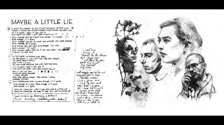 Moriarty - Maybe a Little Lie (audio)