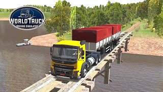 World Truck Driving Simulator - Dangerous Bridge - Offroad screenshot 2
