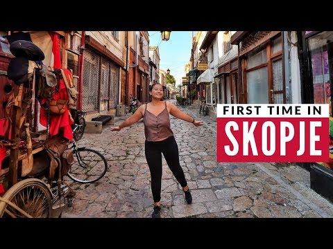 Europe's Most Unusual City | First Time In Skopje & Macedonian Food | Full Time Travel Vlog 25