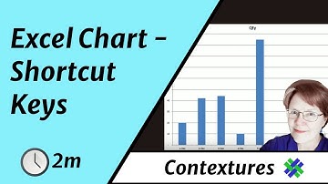 Create Excel Chart with Shortcut Keys